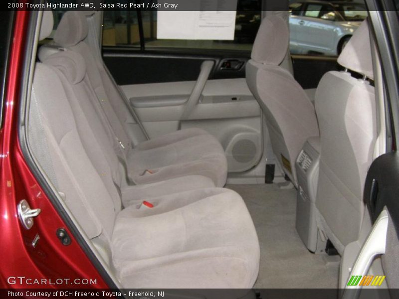 Salsa Red Pearl / Ash Gray 2008 Toyota Highlander 4WD