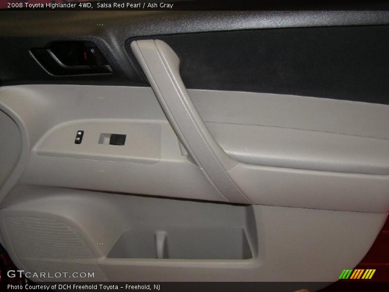 Salsa Red Pearl / Ash Gray 2008 Toyota Highlander 4WD