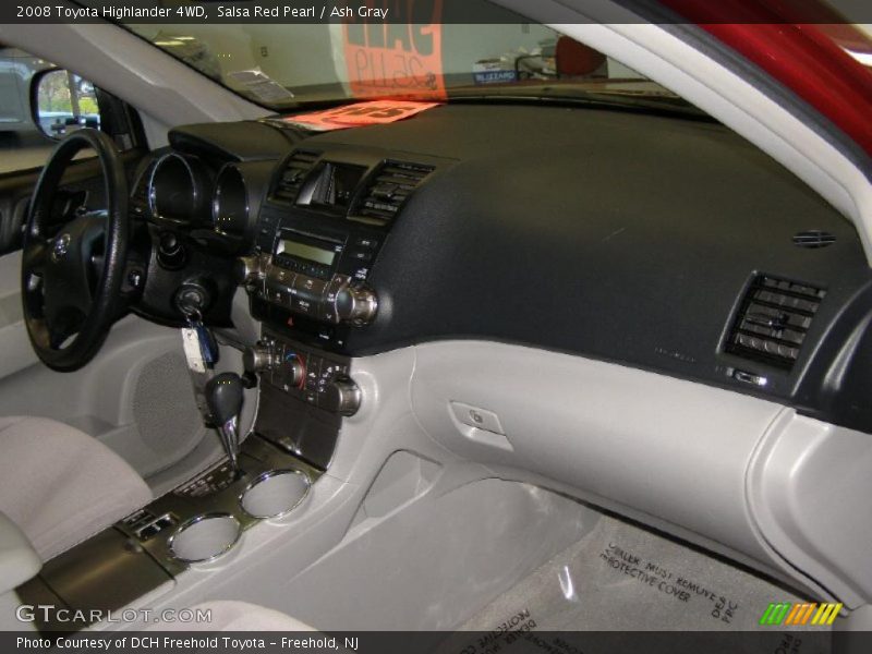 Salsa Red Pearl / Ash Gray 2008 Toyota Highlander 4WD