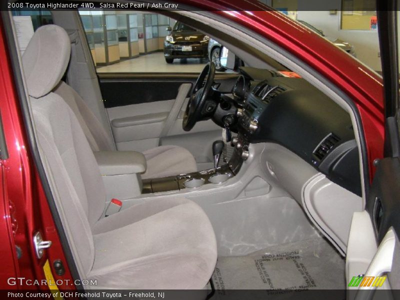 Salsa Red Pearl / Ash Gray 2008 Toyota Highlander 4WD