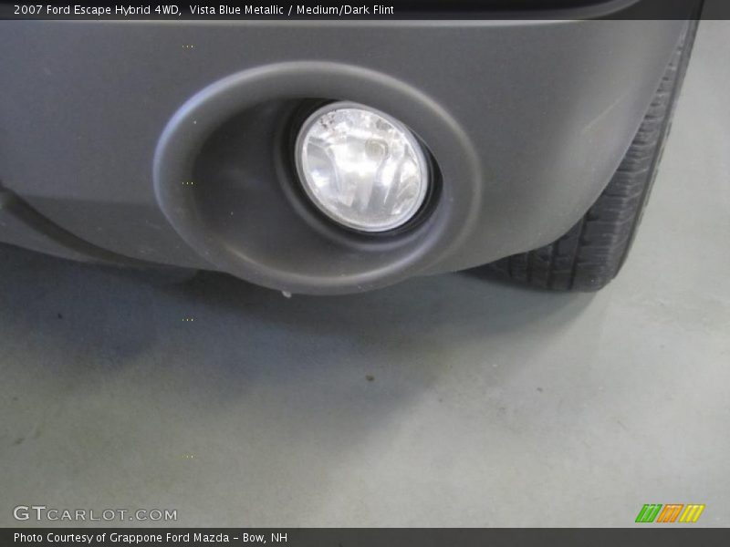 Vista Blue Metallic / Medium/Dark Flint 2007 Ford Escape Hybrid 4WD