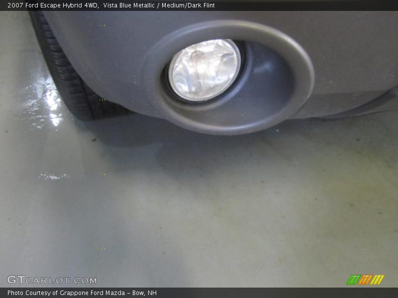 Vista Blue Metallic / Medium/Dark Flint 2007 Ford Escape Hybrid 4WD