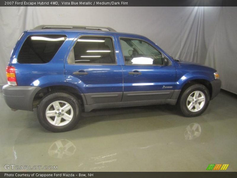 Vista Blue Metallic / Medium/Dark Flint 2007 Ford Escape Hybrid 4WD