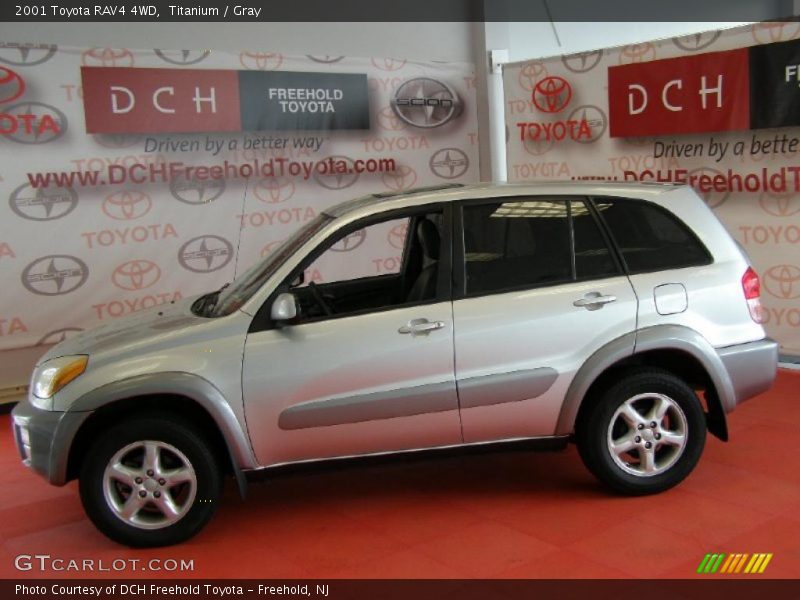 Titanium / Gray 2001 Toyota RAV4 4WD