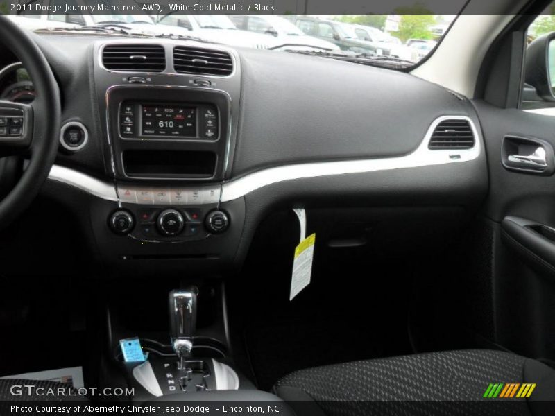 White Gold Metallic / Black 2011 Dodge Journey Mainstreet AWD
