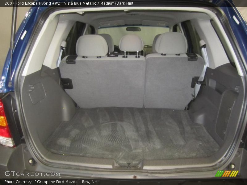 Vista Blue Metallic / Medium/Dark Flint 2007 Ford Escape Hybrid 4WD