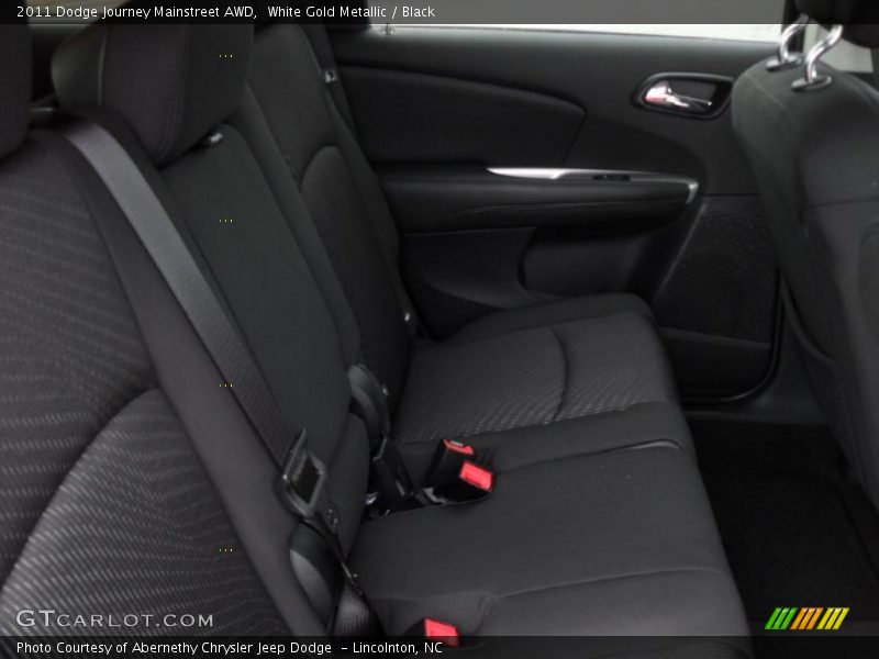 White Gold Metallic / Black 2011 Dodge Journey Mainstreet AWD