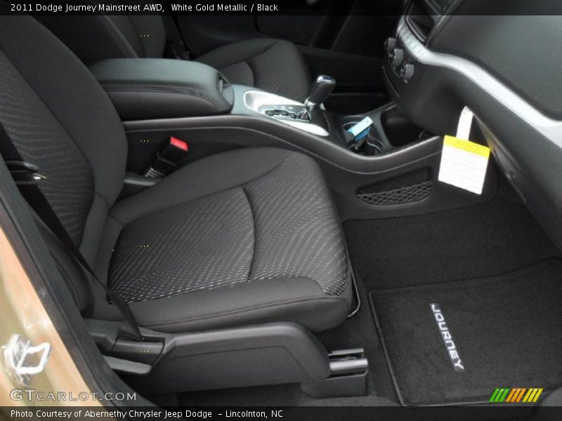 White Gold Metallic / Black 2011 Dodge Journey Mainstreet AWD