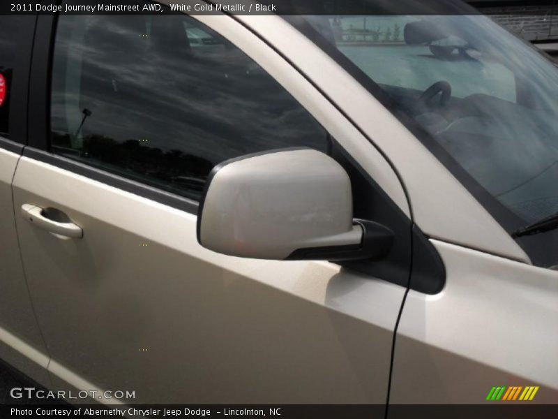 White Gold Metallic / Black 2011 Dodge Journey Mainstreet AWD