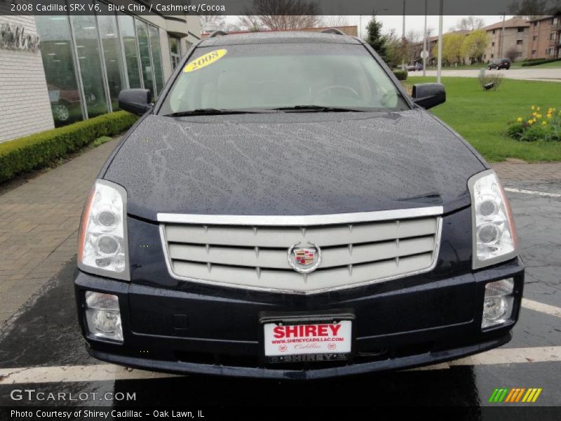 Blue Chip / Cashmere/Cocoa 2008 Cadillac SRX V6