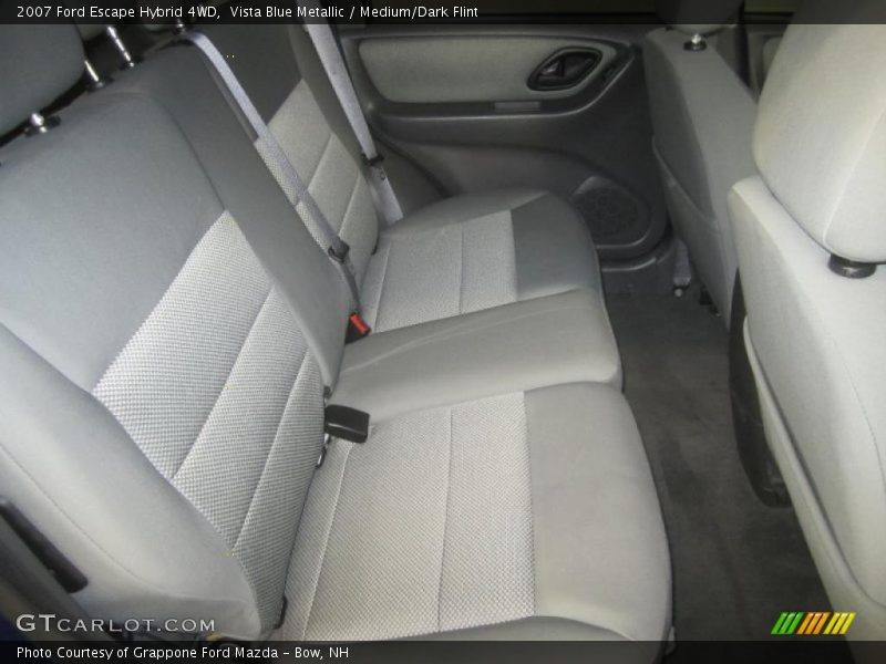 Vista Blue Metallic / Medium/Dark Flint 2007 Ford Escape Hybrid 4WD
