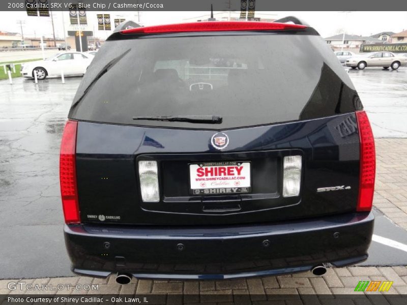 Blue Chip / Cashmere/Cocoa 2008 Cadillac SRX V6