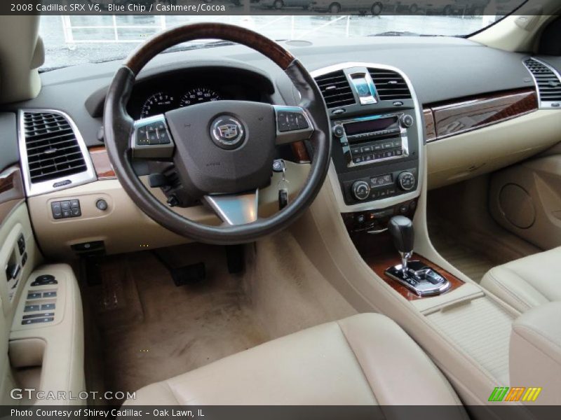 Blue Chip / Cashmere/Cocoa 2008 Cadillac SRX V6