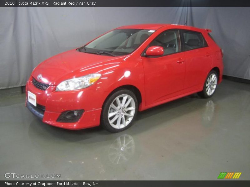 Radiant Red / Ash Gray 2010 Toyota Matrix XRS