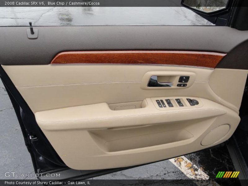 Blue Chip / Cashmere/Cocoa 2008 Cadillac SRX V6