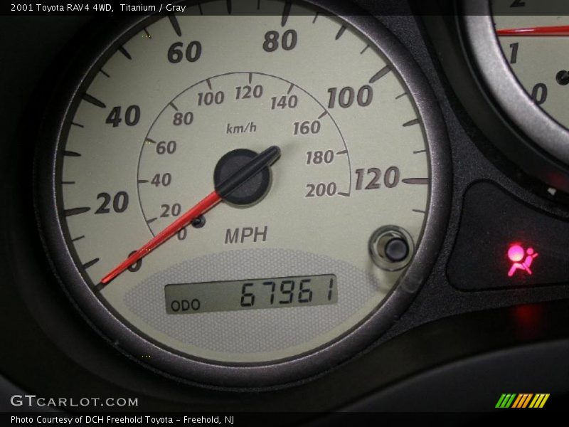 Titanium / Gray 2001 Toyota RAV4 4WD