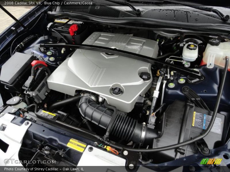 Blue Chip / Cashmere/Cocoa 2008 Cadillac SRX V6