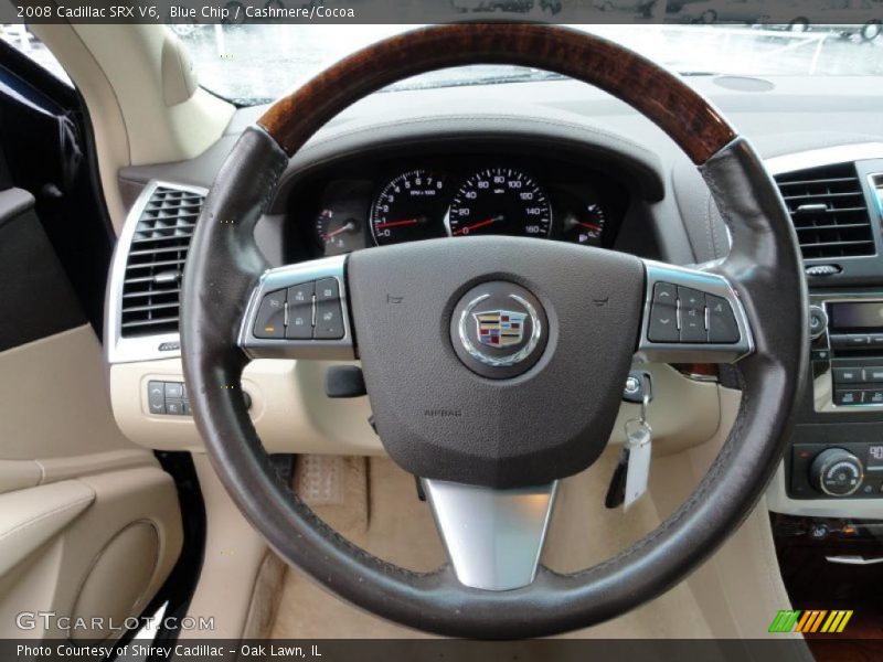Blue Chip / Cashmere/Cocoa 2008 Cadillac SRX V6