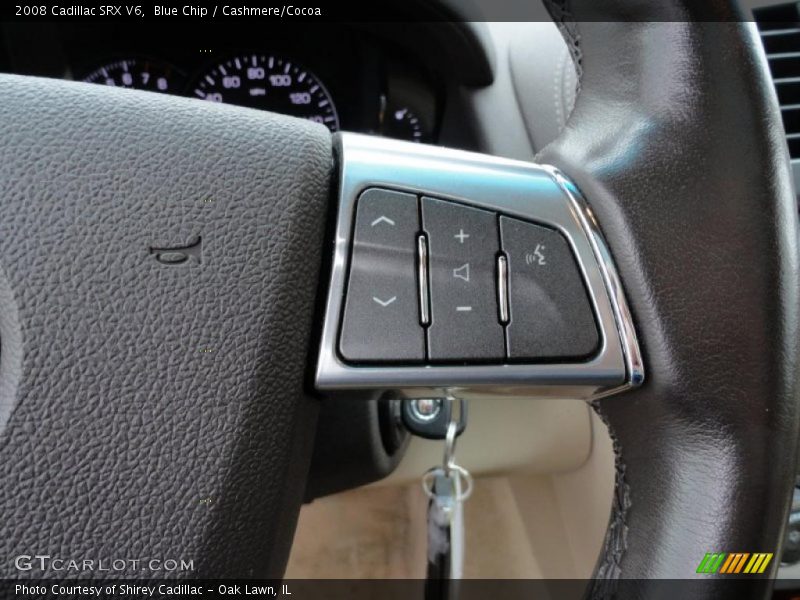 Blue Chip / Cashmere/Cocoa 2008 Cadillac SRX V6
