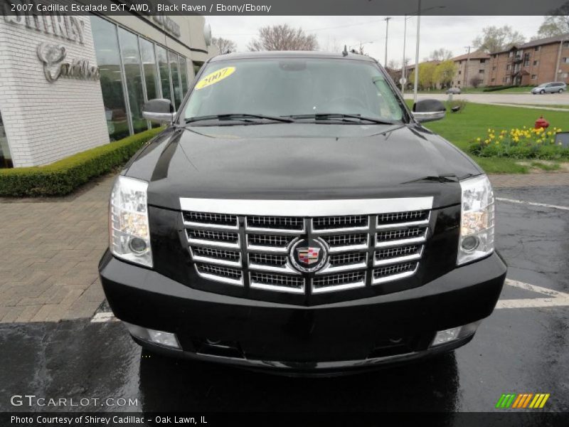 Black Raven / Ebony/Ebony 2007 Cadillac Escalade EXT AWD