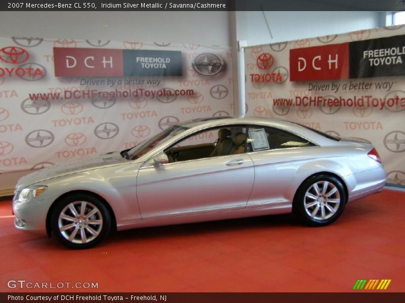 Iridium Silver Metallic / Savanna/Cashmere 2007 Mercedes-Benz CL 550