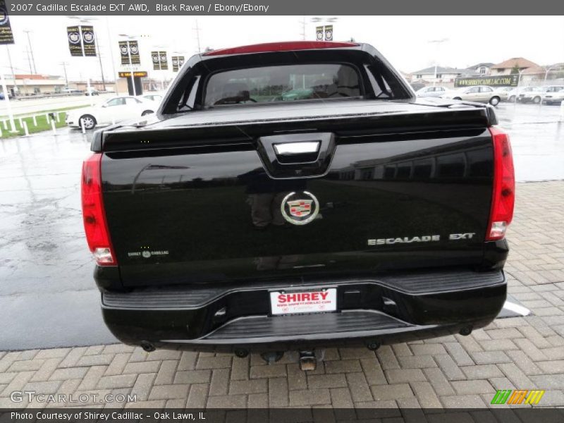 Black Raven / Ebony/Ebony 2007 Cadillac Escalade EXT AWD