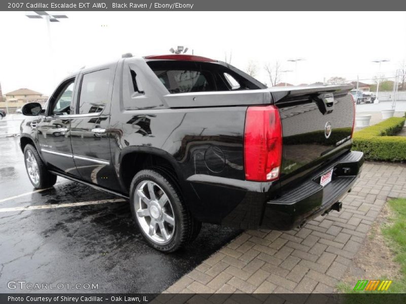 Black Raven / Ebony/Ebony 2007 Cadillac Escalade EXT AWD