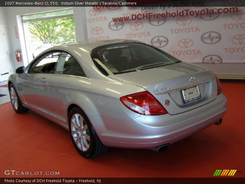 Iridium Silver Metallic / Savanna/Cashmere 2007 Mercedes-Benz CL 550