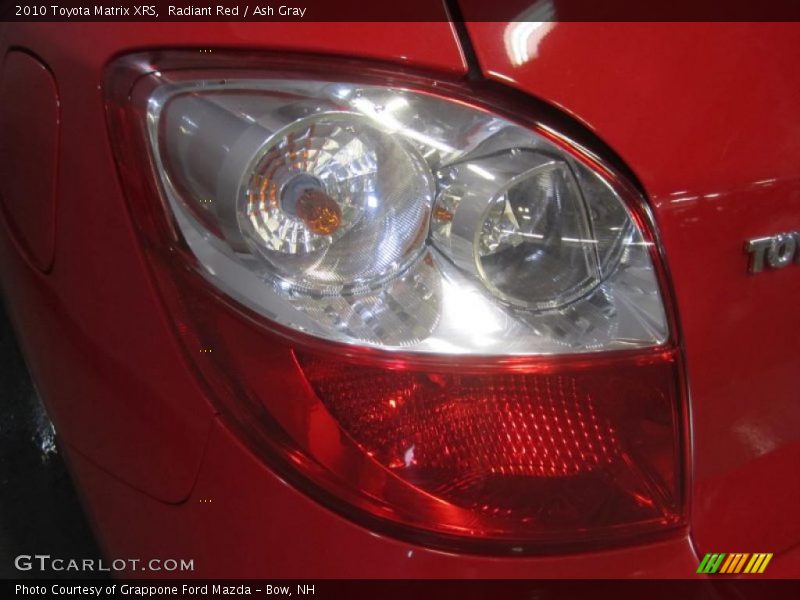 Radiant Red / Ash Gray 2010 Toyota Matrix XRS