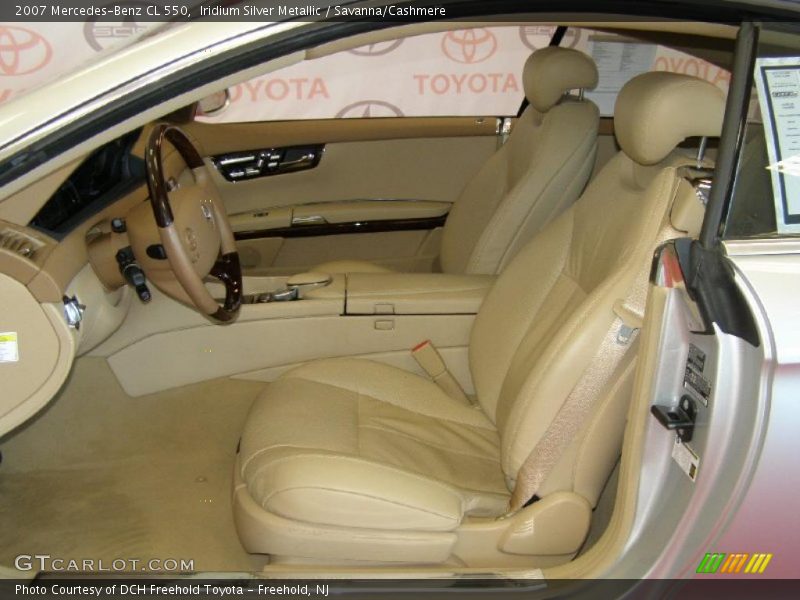 Iridium Silver Metallic / Savanna/Cashmere 2007 Mercedes-Benz CL 550