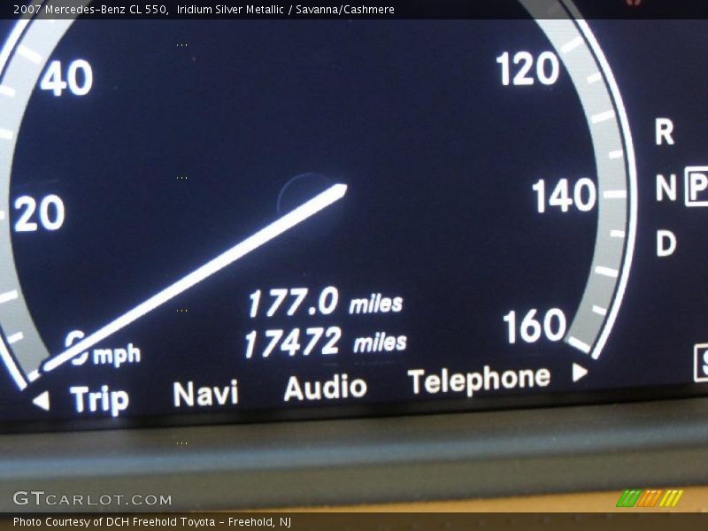 Iridium Silver Metallic / Savanna/Cashmere 2007 Mercedes-Benz CL 550