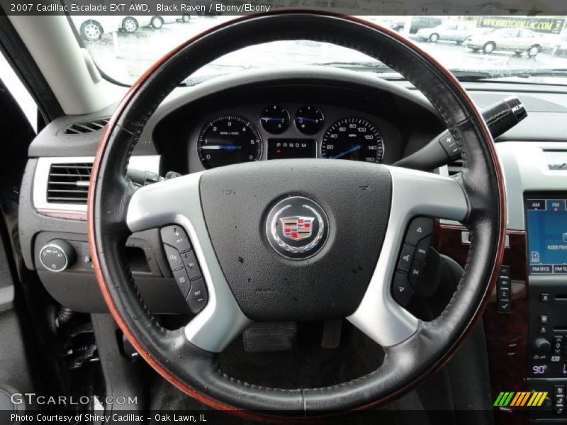 Black Raven / Ebony/Ebony 2007 Cadillac Escalade EXT AWD