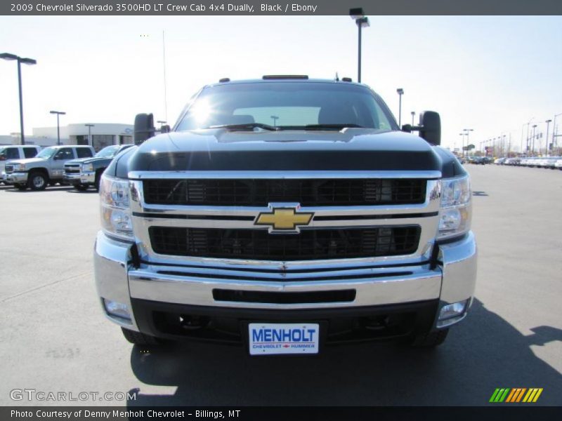 Black / Ebony 2009 Chevrolet Silverado 3500HD LT Crew Cab 4x4 Dually