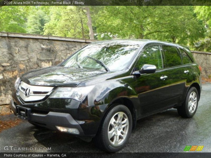 Formal Black / Ebony 2008 Acura MDX Technology