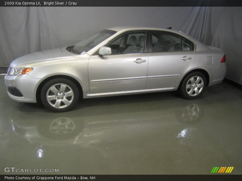Bright Silver / Gray 2009 Kia Optima LX