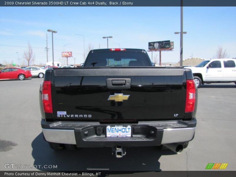 Black / Ebony 2009 Chevrolet Silverado 3500HD LT Crew Cab 4x4 Dually