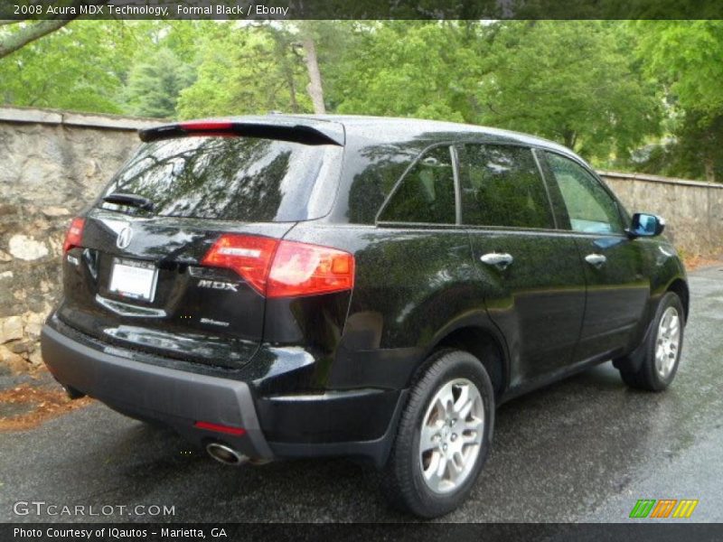 Formal Black / Ebony 2008 Acura MDX Technology
