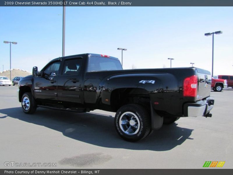 Black / Ebony 2009 Chevrolet Silverado 3500HD LT Crew Cab 4x4 Dually