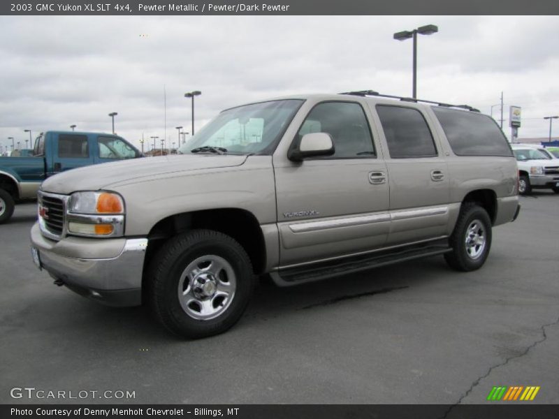 Pewter Metallic / Pewter/Dark Pewter 2003 GMC Yukon XL SLT 4x4