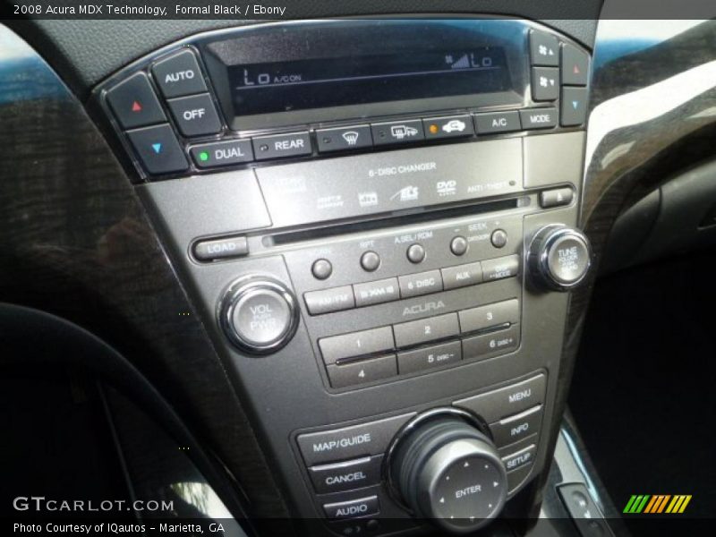 Formal Black / Ebony 2008 Acura MDX Technology