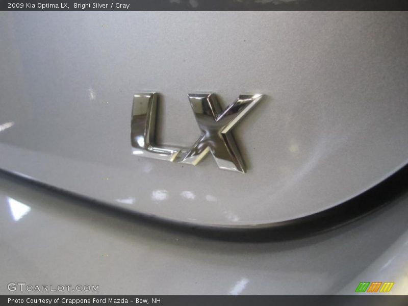Bright Silver / Gray 2009 Kia Optima LX