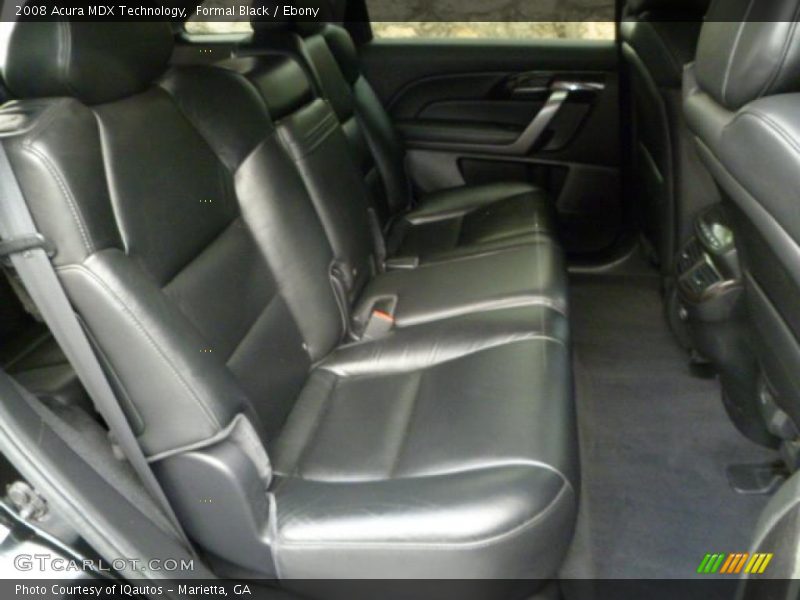 Formal Black / Ebony 2008 Acura MDX Technology