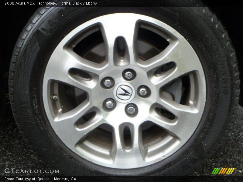 Formal Black / Ebony 2008 Acura MDX Technology