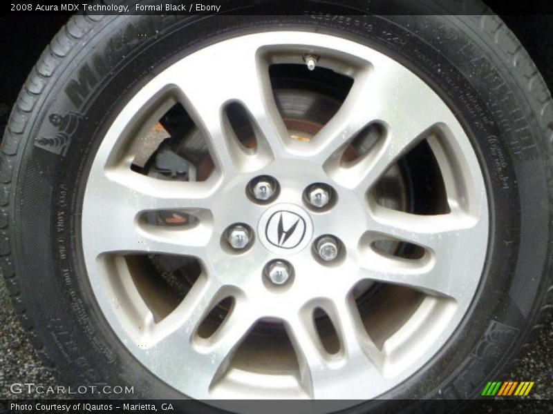 Formal Black / Ebony 2008 Acura MDX Technology