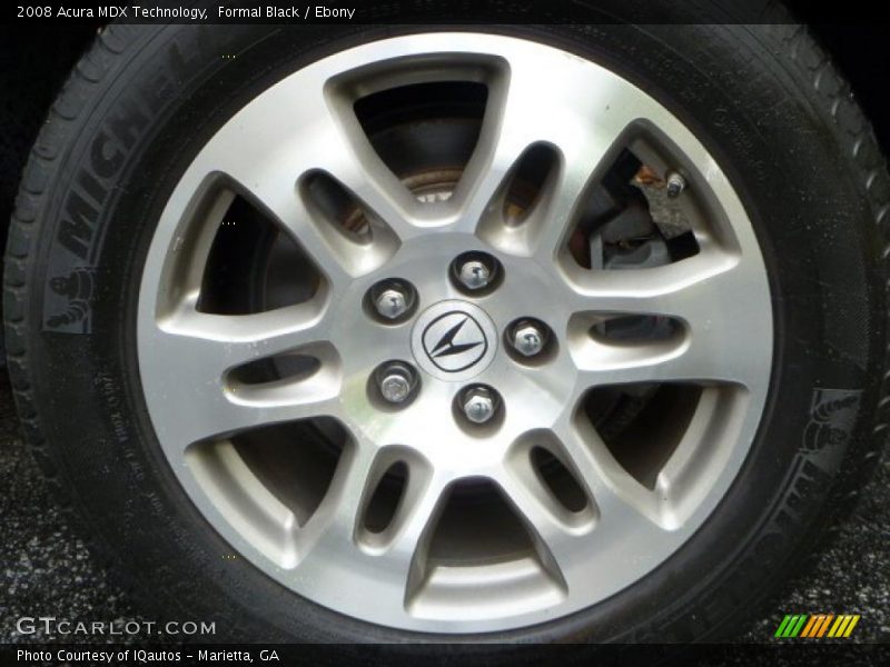 Formal Black / Ebony 2008 Acura MDX Technology