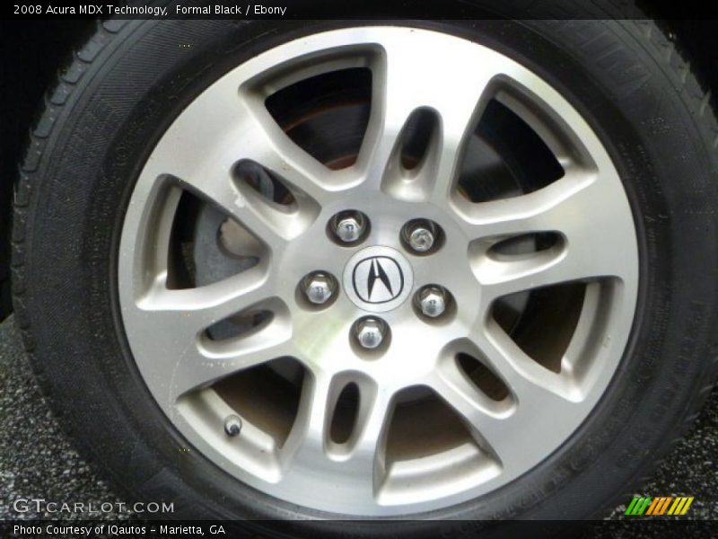 Formal Black / Ebony 2008 Acura MDX Technology