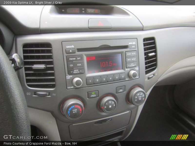 Bright Silver / Gray 2009 Kia Optima LX