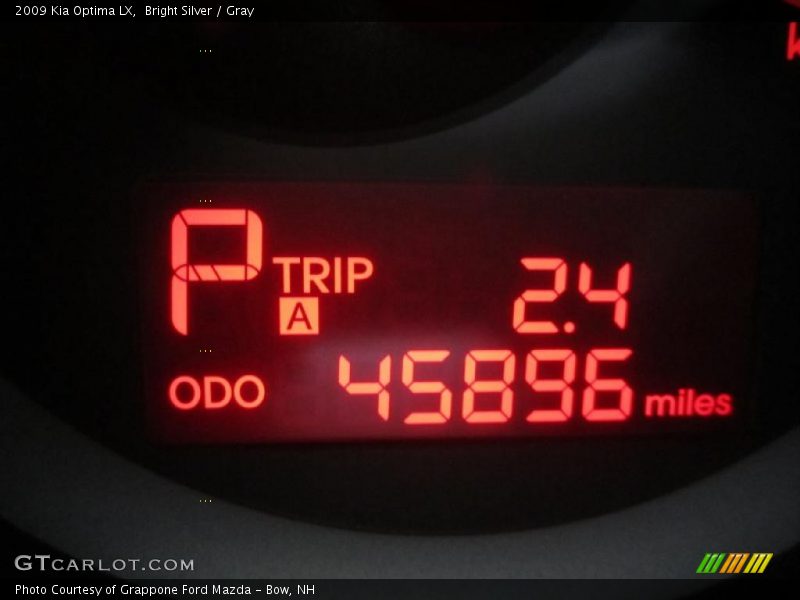 Bright Silver / Gray 2009 Kia Optima LX