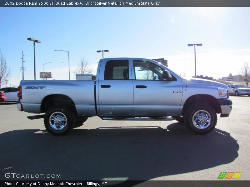 Bright Silver Metallic / Medium Slate Gray 2009 Dodge Ram 2500 ST Quad Cab 4x4