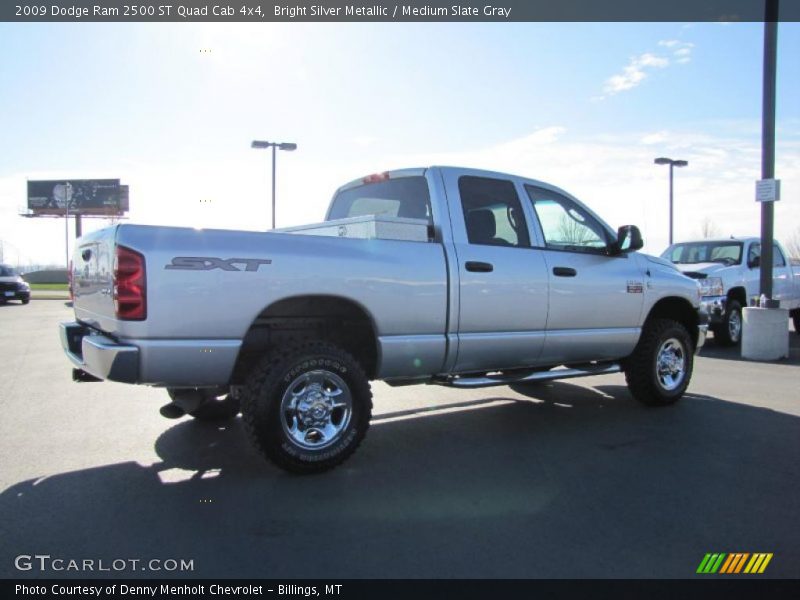 Bright Silver Metallic / Medium Slate Gray 2009 Dodge Ram 2500 ST Quad Cab 4x4